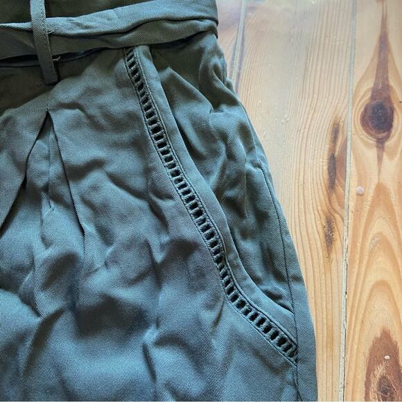 Jack by BB Dakota x Steve Madden Climb the Ladder Olive Green Belted Sho… - Picture 9 of 10